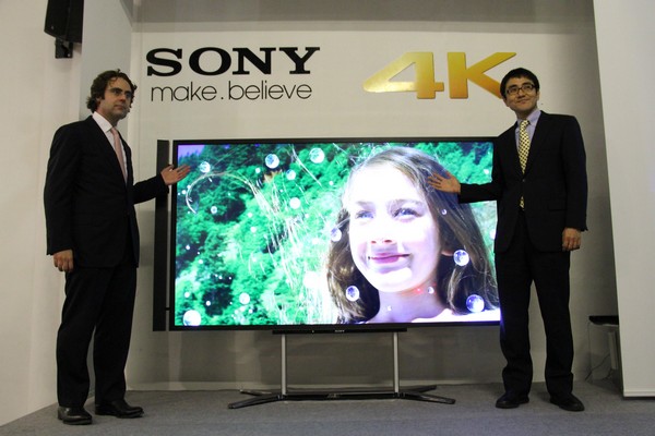 Sony Unveils 4K LCD TV